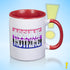 Assume Nothing Genderfluid Pride Flag Color Accent Mug
